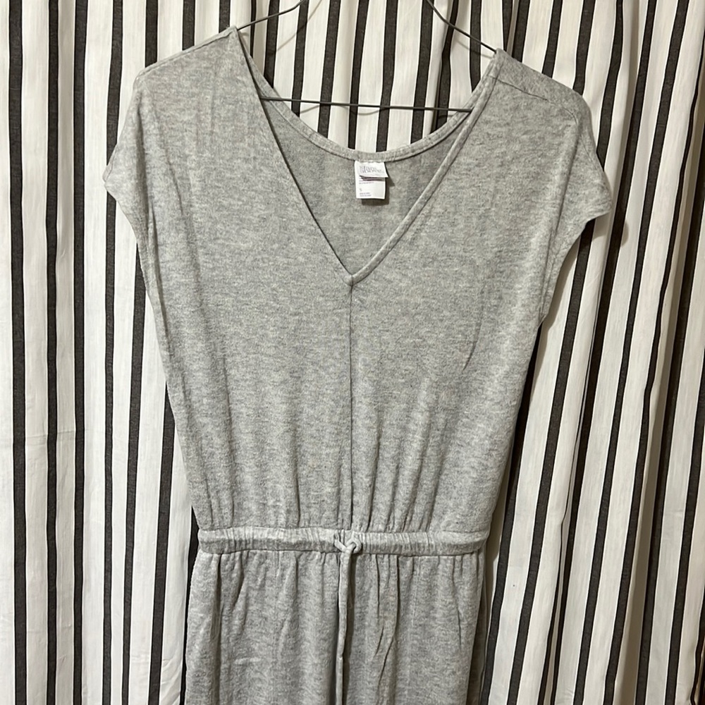 Stars Above Soft Grey Jumpsuit